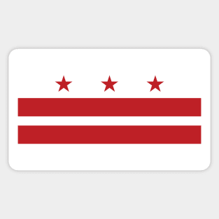 Washington, D.C. Flag Sticker